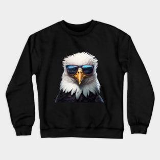 Patriotic Eagle Crewneck Sweatshirt